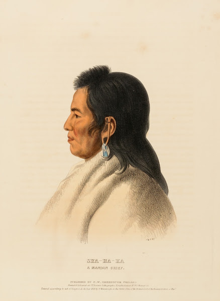Sha Ha Ka A Mandan Chief 1838