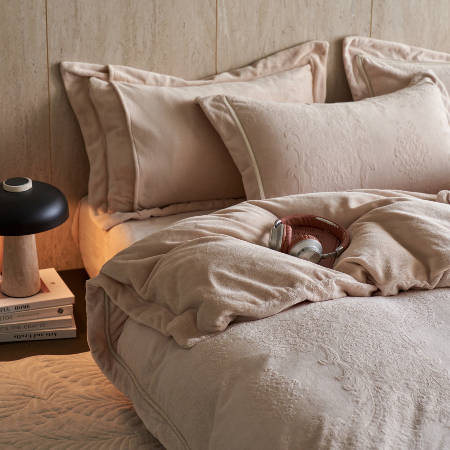 Milk Fleece Bedding Set, 4-piece, winter warm