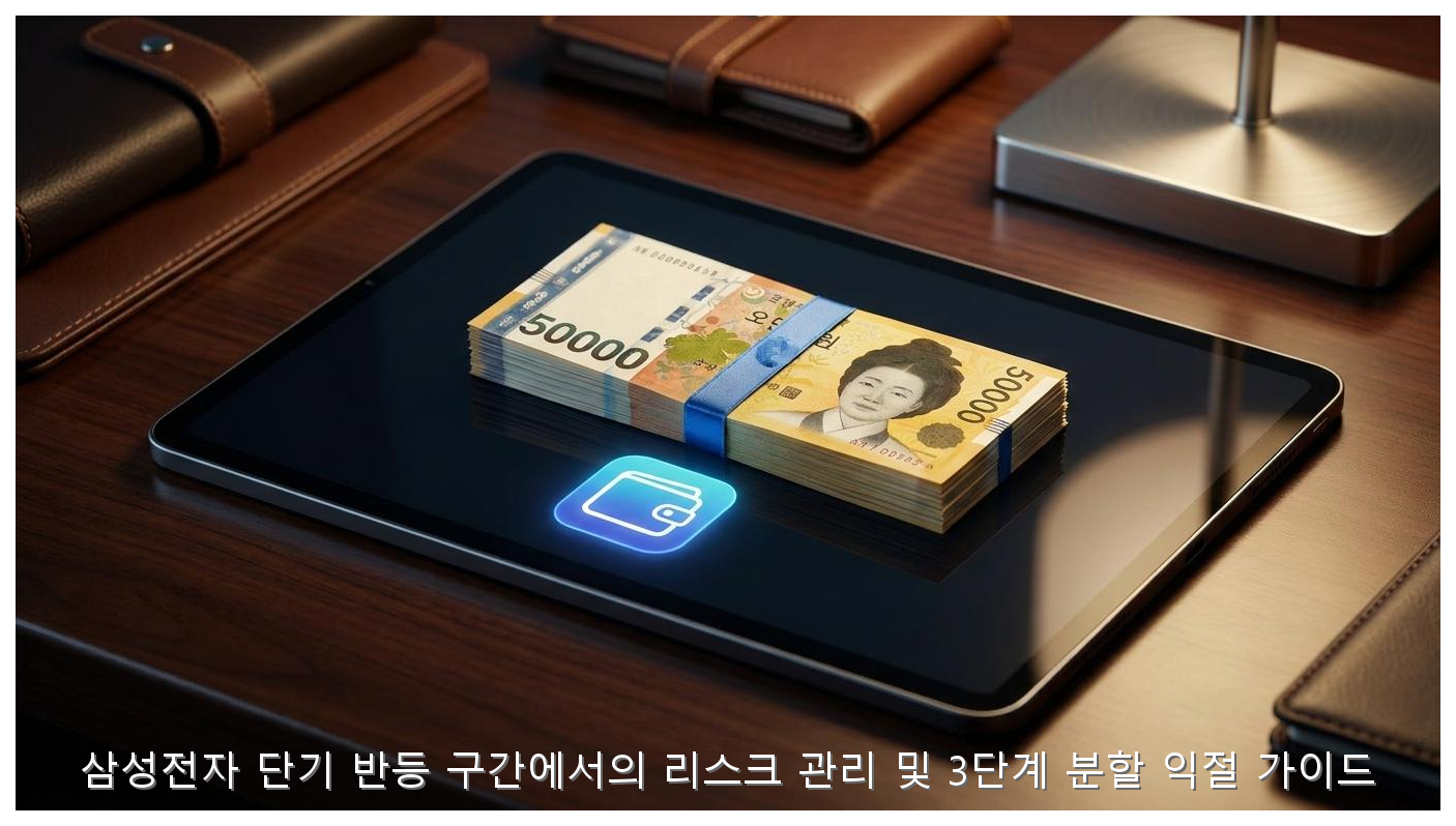 삼성전자 단기 반등 구간에서의 리스크 관리 및 3단계 분할 익절 가이드 핵심 안내 및 분석 인포그래픽 (6)