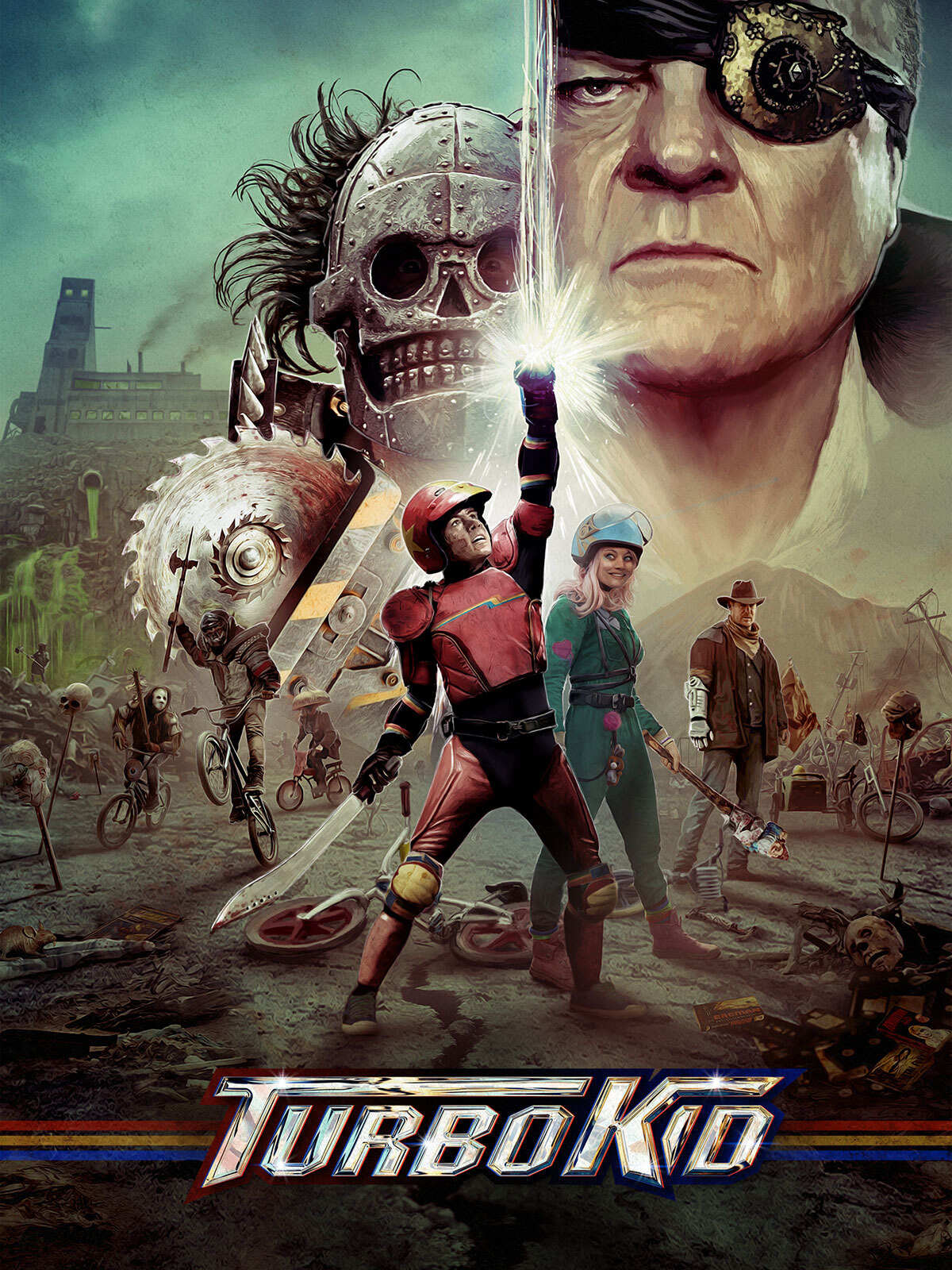 Turbo Kid (2015) (Hindi + English) Dual Audio Hollywood Movie Download 