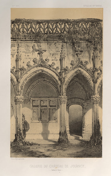 Galerie Du Château De Jouancy Saone et Loire 1860