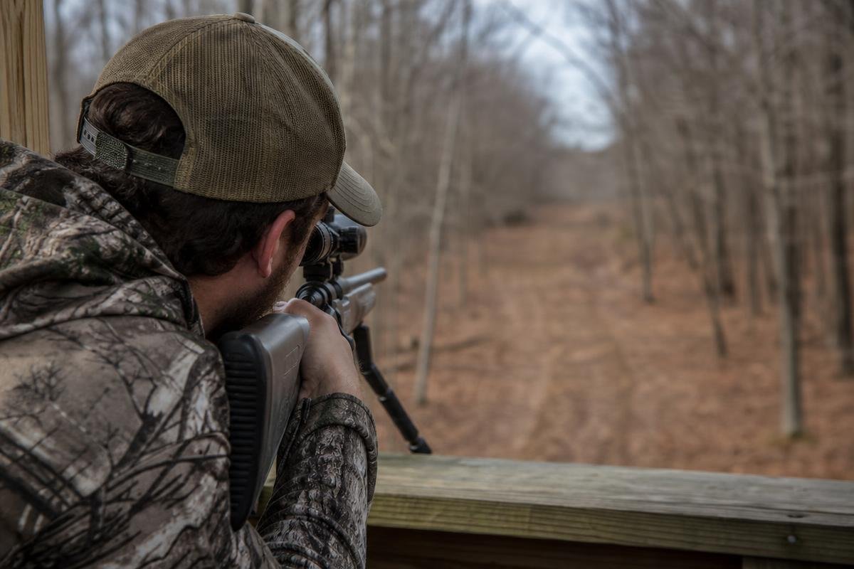 7.62x39 rifle used for whitetail and hog hunting