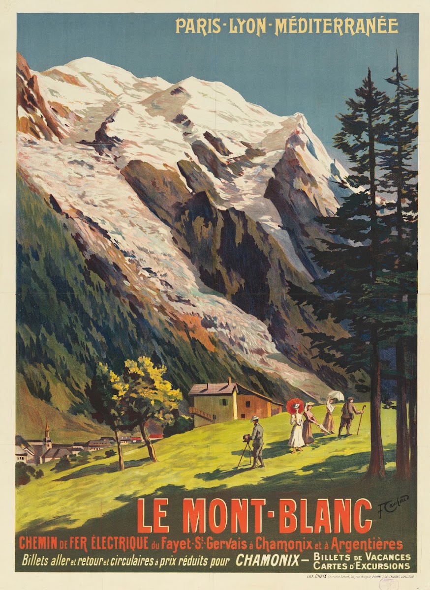 Paris Lyon Méditerranée Le Mont Blanc 1906