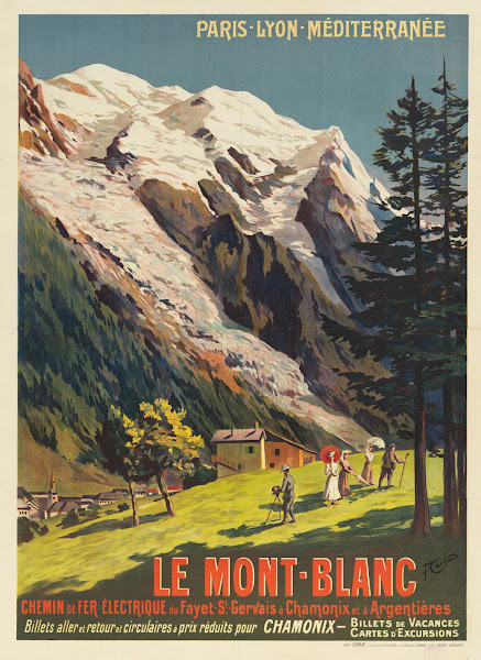 Paris Lyon Méditerranée Le Mont Blanc 1906