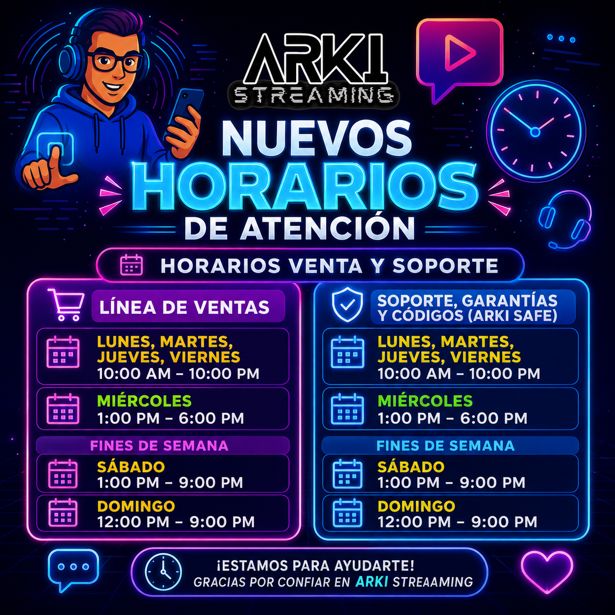 Popup Arki Streaming