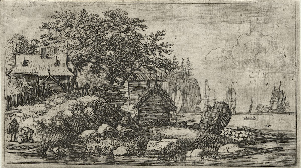 Landscape with Two Empty Boats 193675