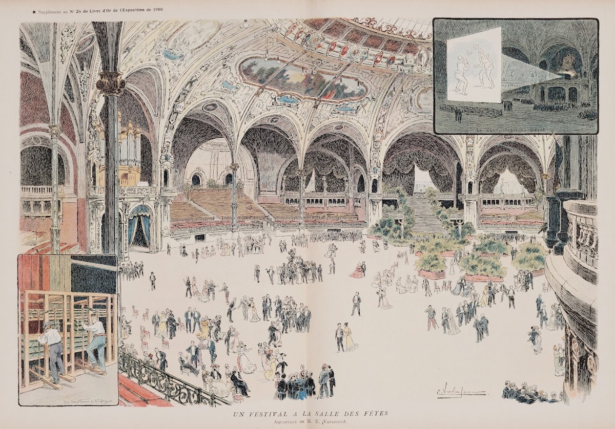 Un Festival A La Salle Des Fetes 1900