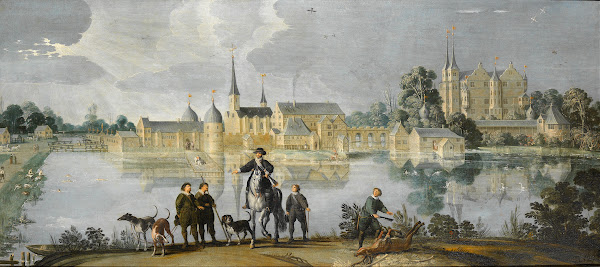 Frederiksborgs slott i Danmark circa 1590 until 1610