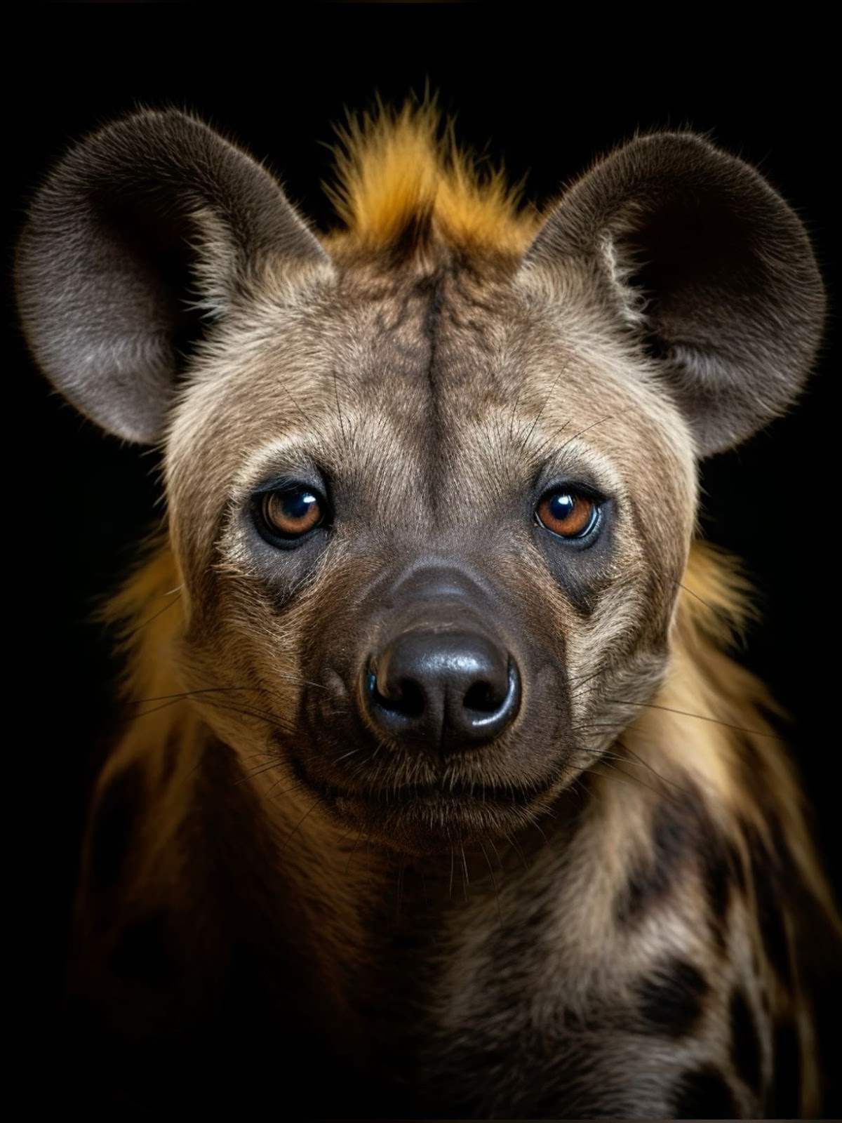 Hyena Face Picture