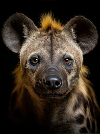 Hyena Face Picture