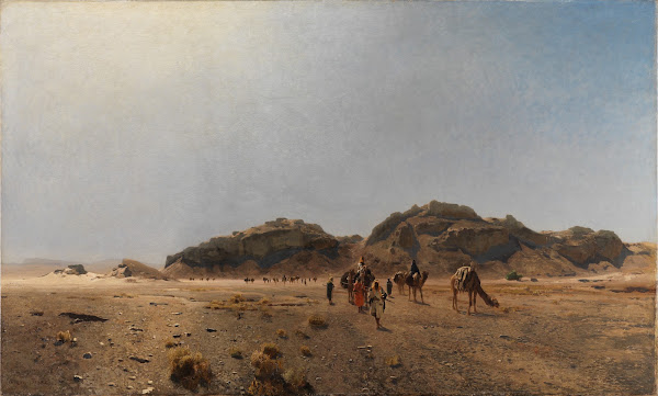 In Der WüSte Araba 1882