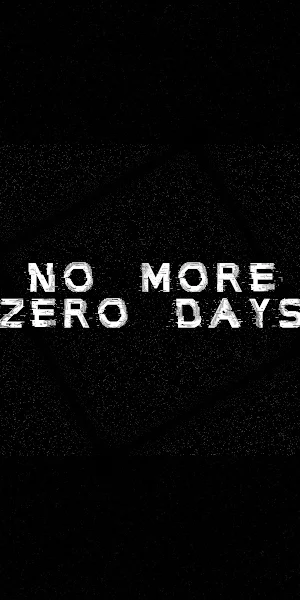 No More Zero Days 4K iPhone Wallpaper Background