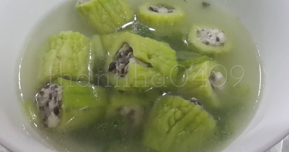 Canh mướp đắng nhồi thịt
