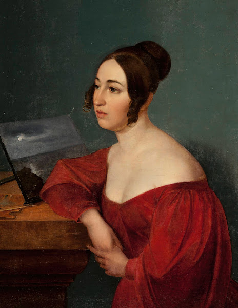 Portrait of Hortensja Sobańska née Jełowicka 1836