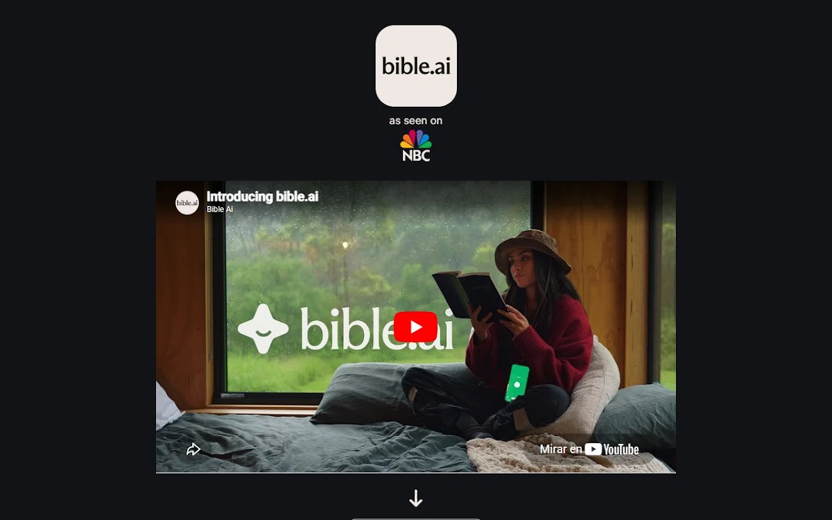 Captura de Bible Ai