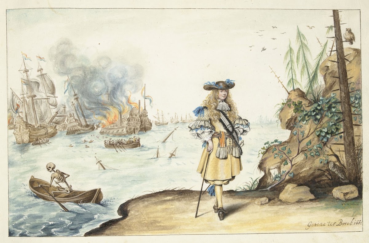 Moses op de kust bij Harwich 1667 1687
