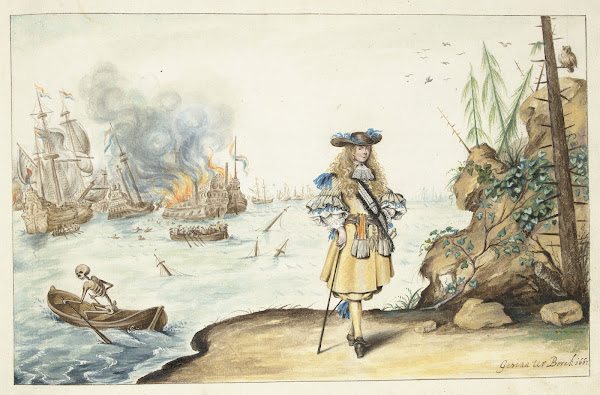Moses op de kust bij Harwich 1667 1687