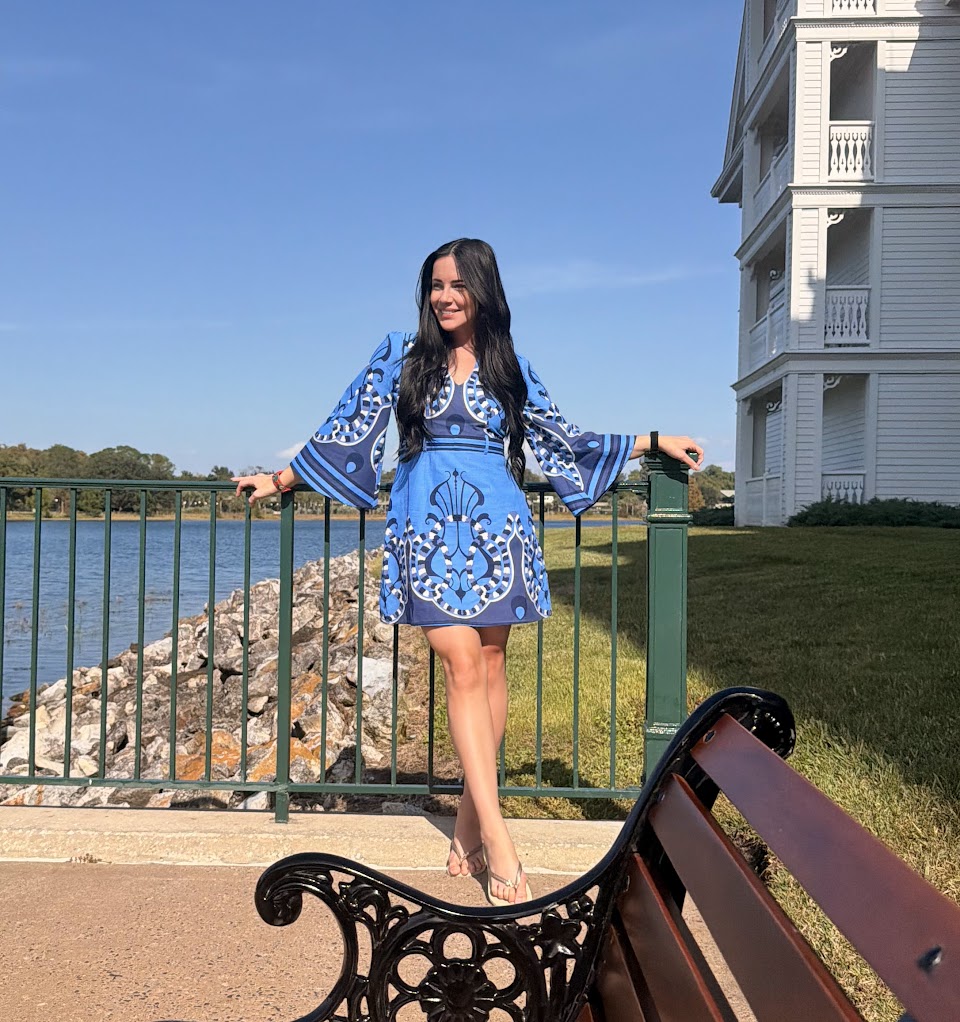 Natasha Faesy Burgess in Kennedy Harbor Azure