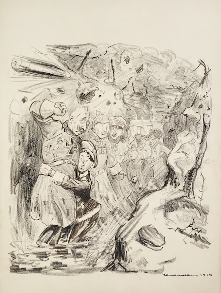 The ways to stop the war Put him and his six sons in the trenches 1917