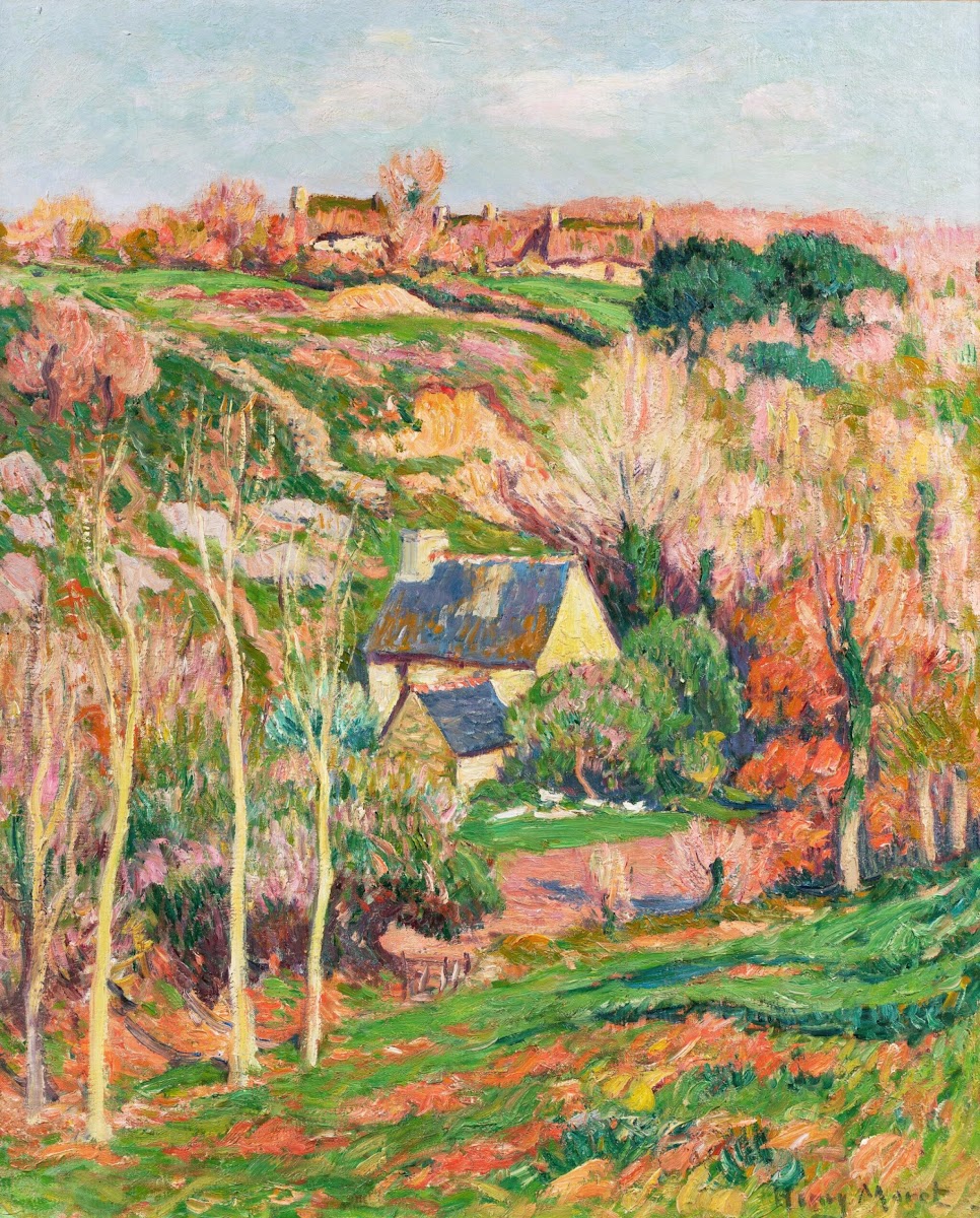 Fermes en Bretagne circa 1905