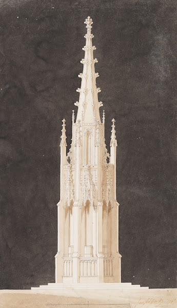 Spired Gothic Monument 1797