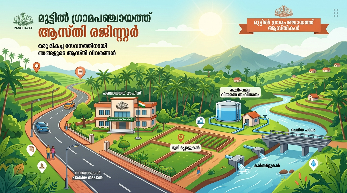 മുട്ടിൽ ഗ്രാമപഞ്ചായത്ത് ബാനർ