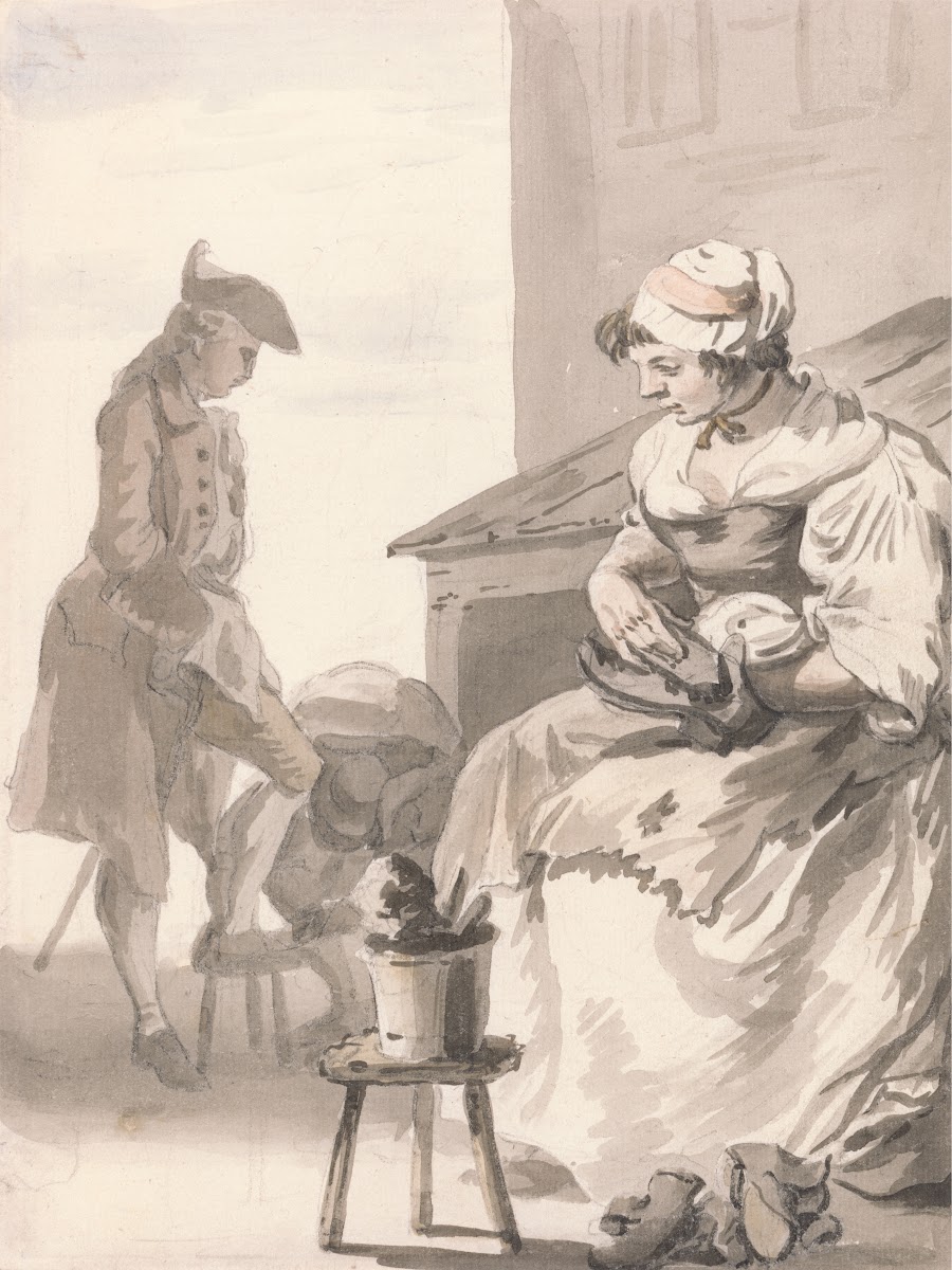 London Cries Shoe Cleaner ca 1759