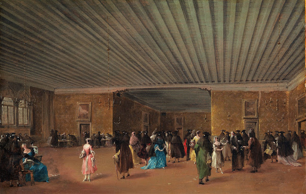 The Ridotto Pubblico at Palazzo Dandolo ca 176568