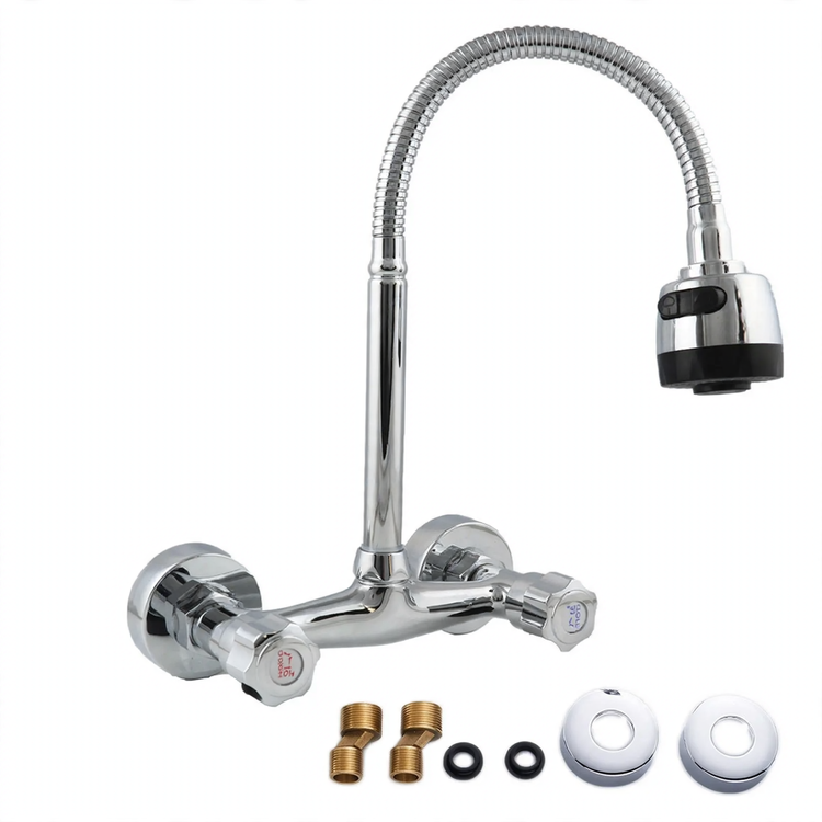 Stainless Steel Kitchen Faucet with Ceramic Valve