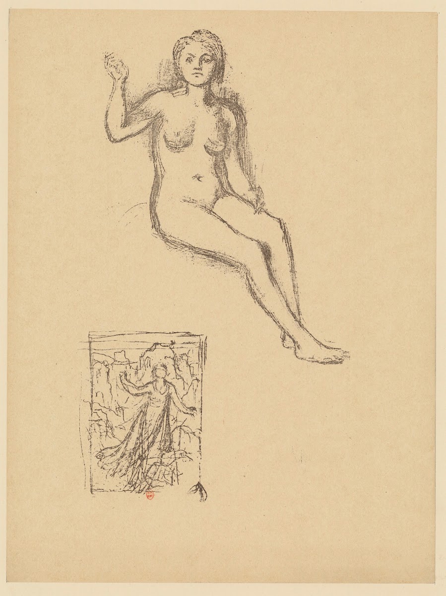 Deux études de femmes 1890s