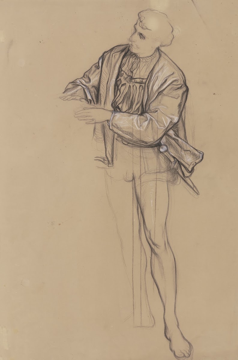 Horatio aus Hamlet und Horatio ca 1868
