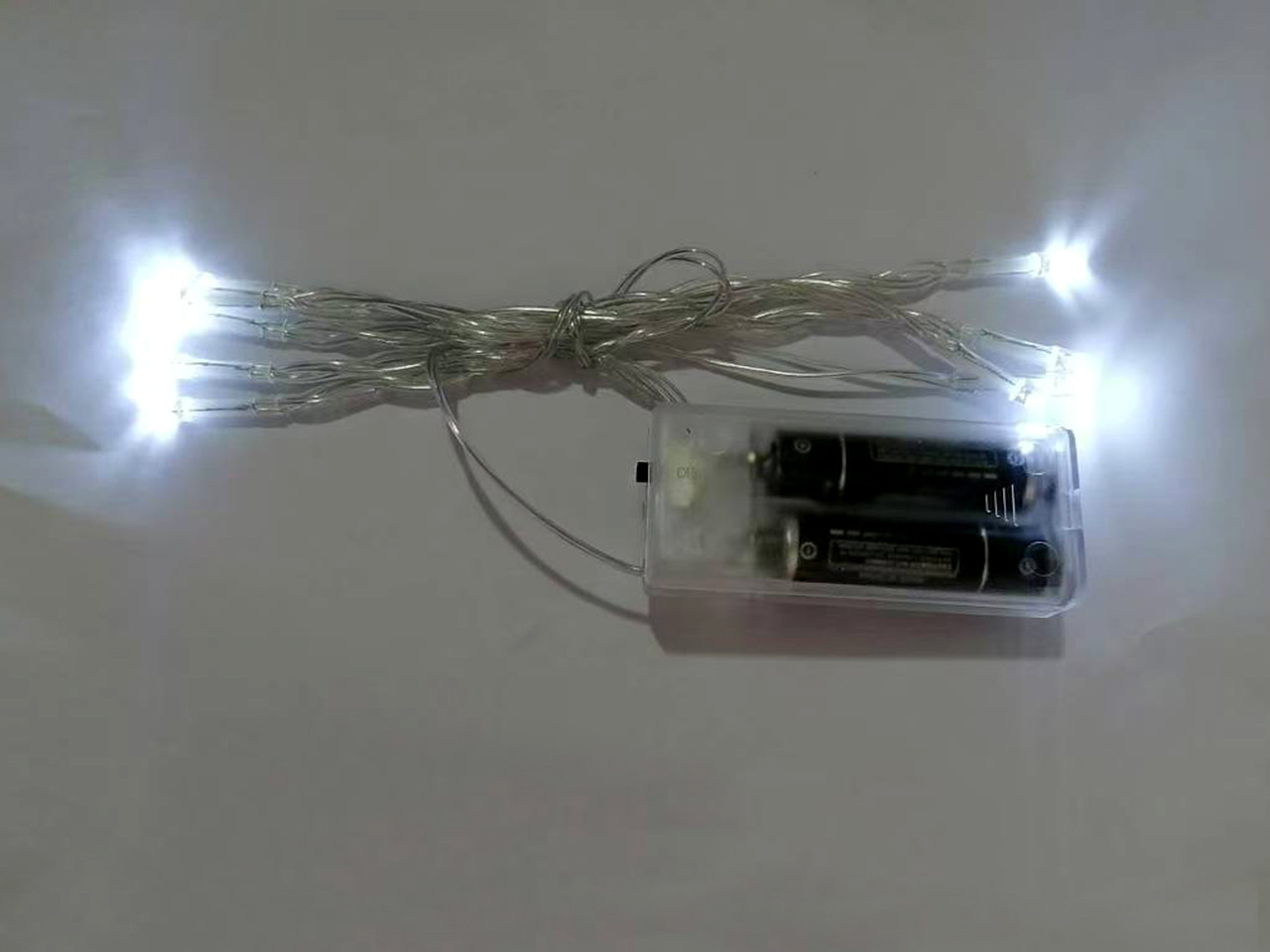 LED string lights for indoor and outdoor use