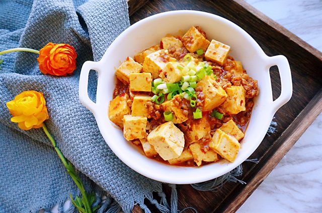 Đậu Hũ Sốt Cay Tứ Xuyên