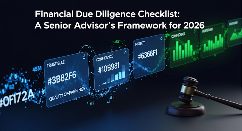 Financial Due Diligence Checklist: A Senior Advisor’s Framework for 2026