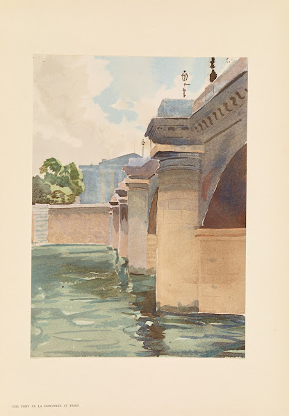 The Pont de la Concorde Paris 1925