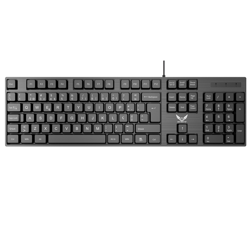 Wired keyboard LD-618, USB, ABS