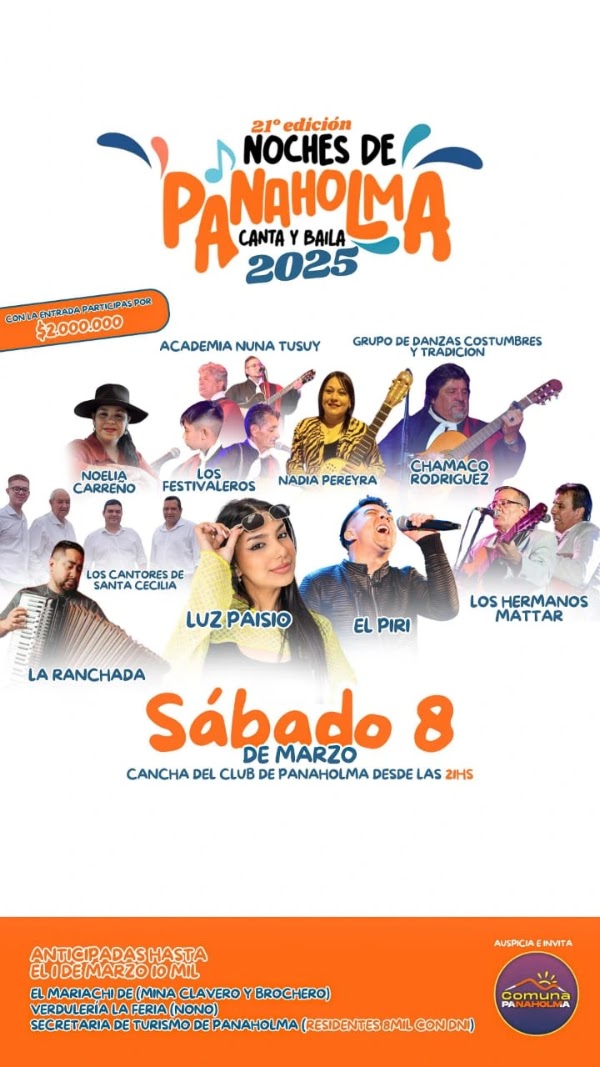 Panaholma Canta y Baila