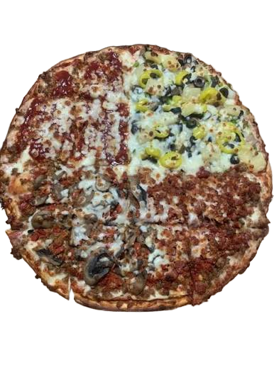 Any Super 15" Pizza + 4 Toppings