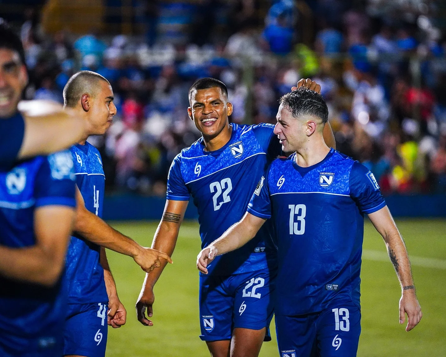 Selección de Nicaragua vs Sudáfrica