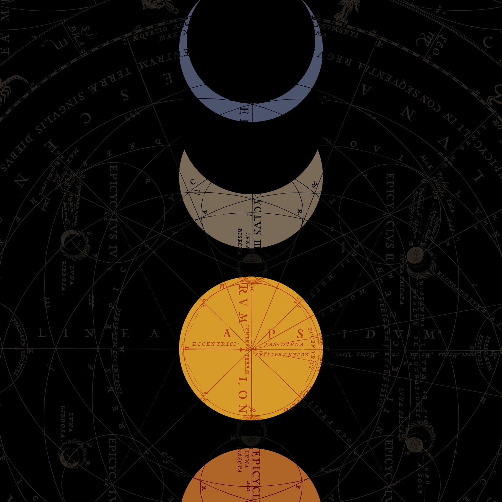 Download Moon Phases, Celestial Map, Astronomy, Occult 5K iPhone