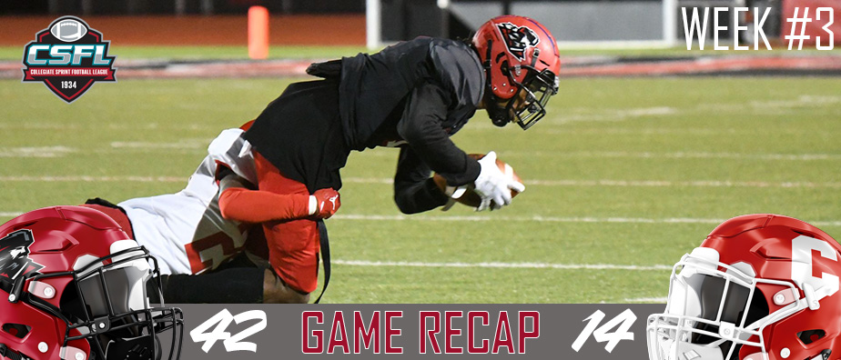 Week #3 Game Recap: Mansfield 42, Cornell 14