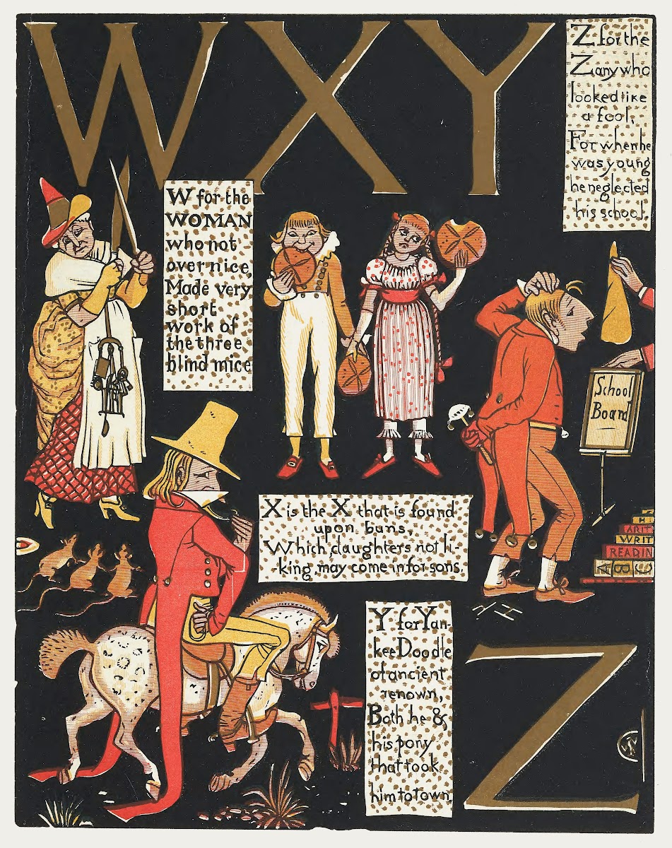 The Absurd ABC Pl 7 1874