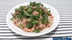 Món ăn đã hoàn thành, chúc các bạn thành công nhé.