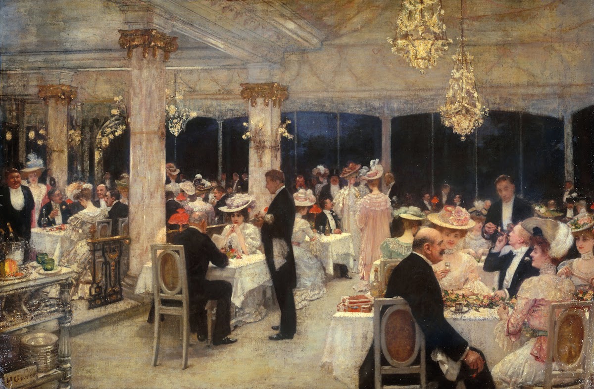 Armenonville le soir du Grand Prix 1905