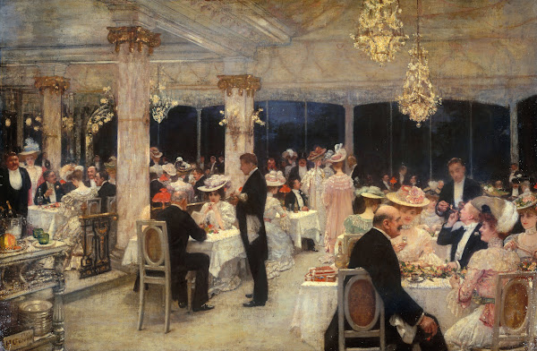 Armenonville le soir du Grand Prix 1905