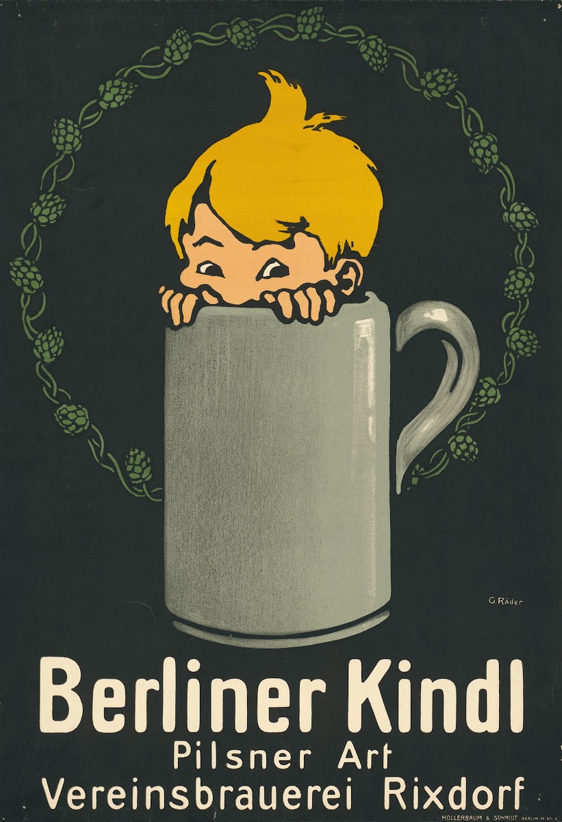 Berliner Kindl Pilsner Art Vereinsbrauerei Rixdorf 1910