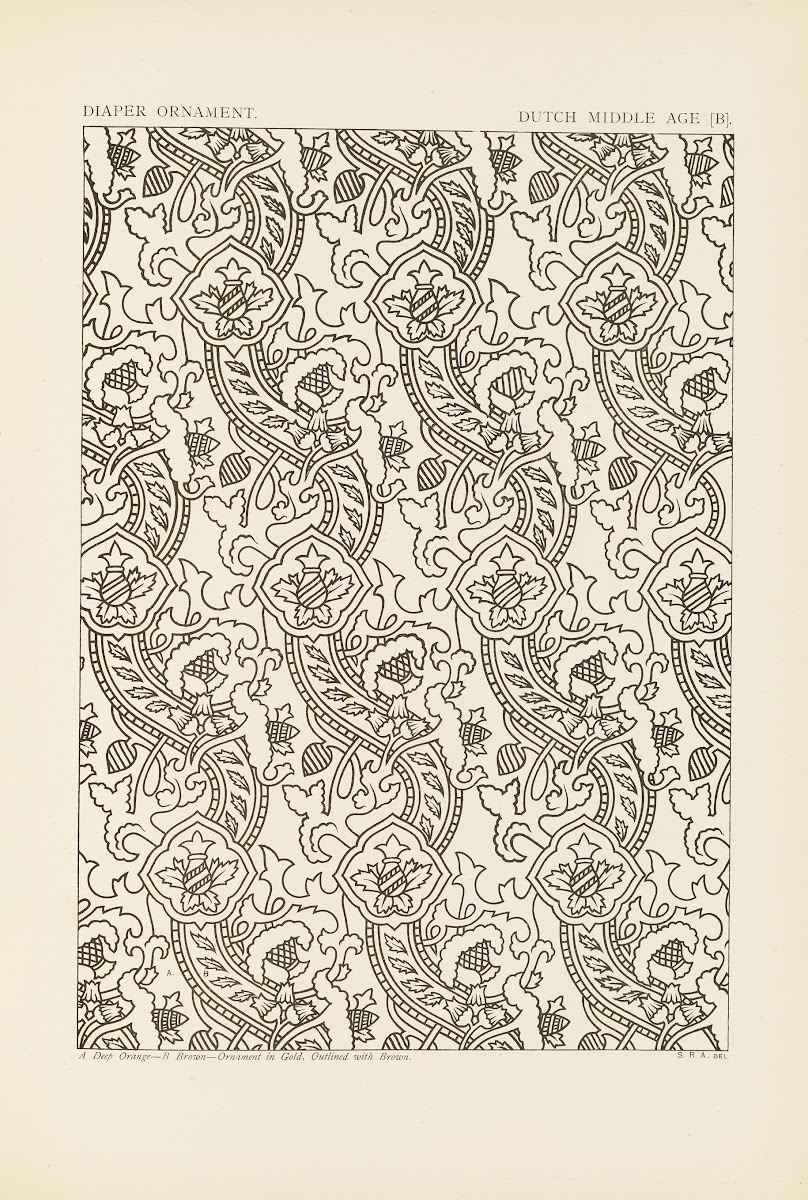 Outlines of ornament in the leading styles Pl34 1881