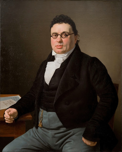 Portrait of the merchant Joseph Raphael 1824