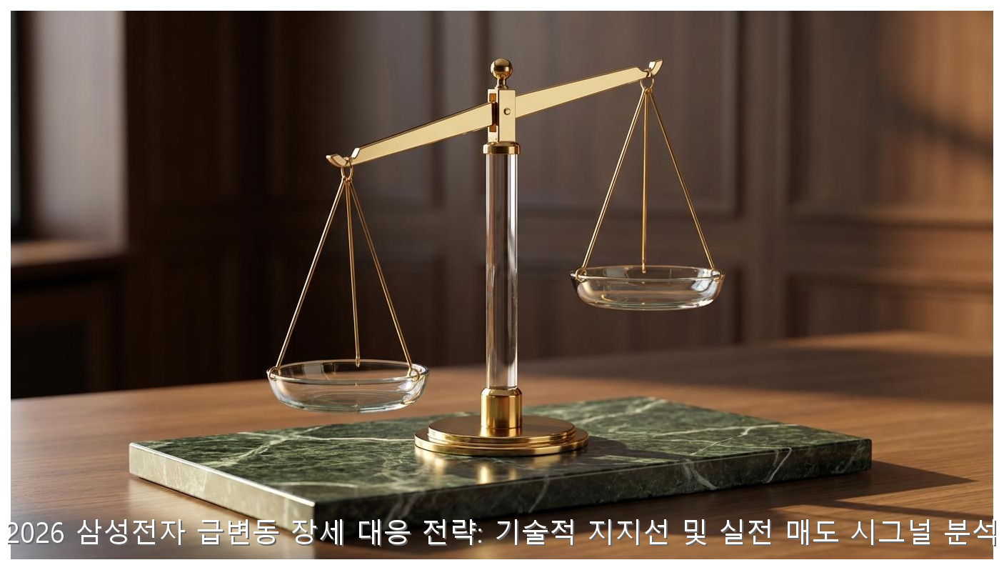 2026 삼성전자 급변동 장세 대응 전략: 기술적 지지선 및 실전 매도 시그널 분석 핵심 안내 및 분석 인포그래픽 (5)