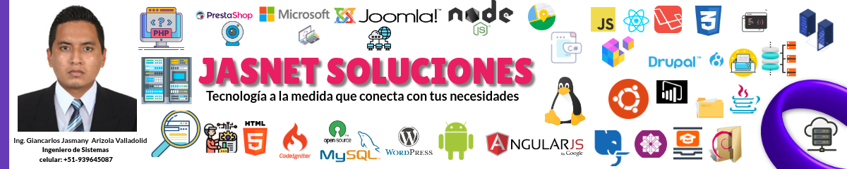 Banner Jasnet Soluciones